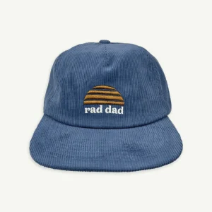 Banabae Rad Dad Cord Cap - Denim Blue- Hats, Caps And Beanies