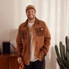 Banabae Rad Dad Organic Corduroy Spliced Shirt - Brown- Apparel