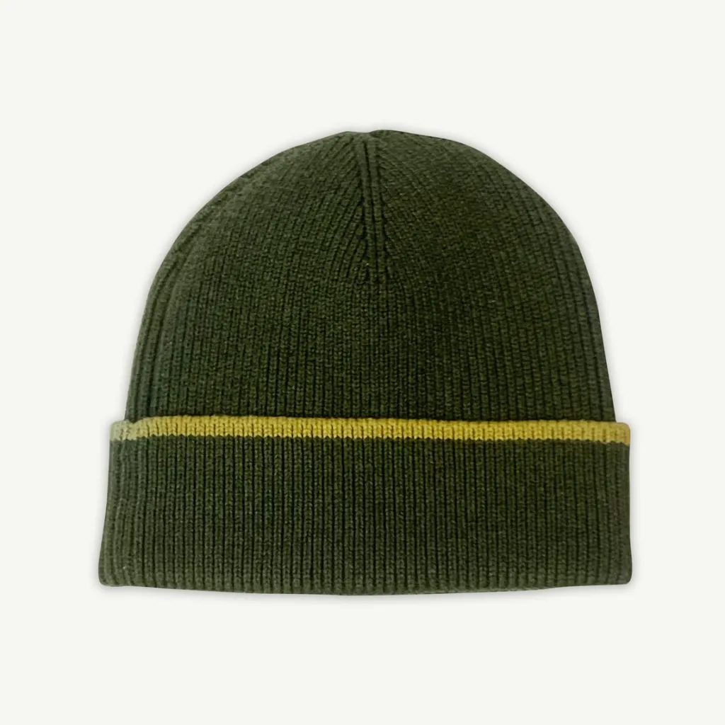 rad_dad_organic_cotton_kn_1.webp Banabae Rad Dad Organic Cotton Knit Beanie - Khaki- Hats, Caps And Beanies