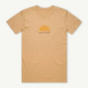 Banabae Rad Dad Organic Cotton Tee - Tan- Apparel
