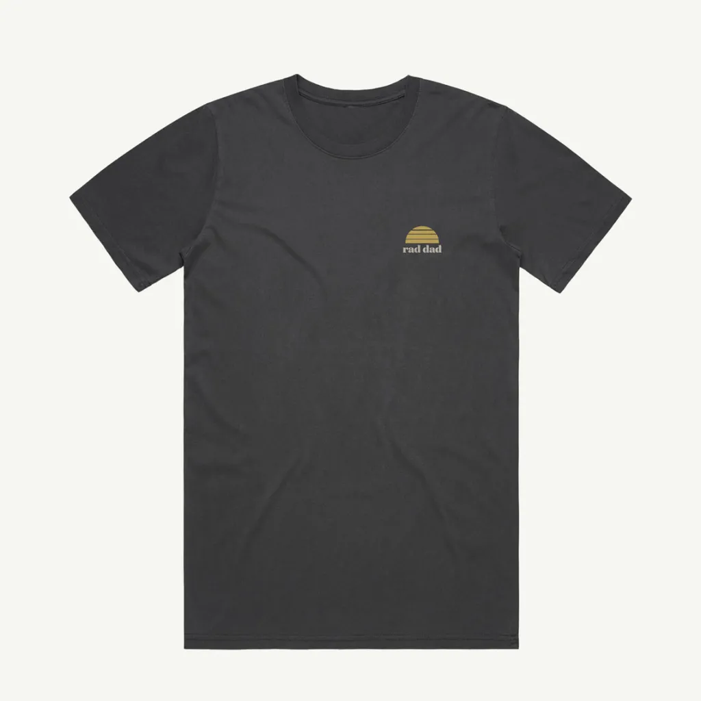 rad_dad_organic_cotton_te_0.webp Banabae Rad Dad Organic Cotton Tee - Washed Black- Apparel