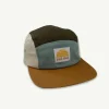 Banabae Rad Dad Spliced 5 Panel Cap - Khaki- Hats, Caps And Beanies