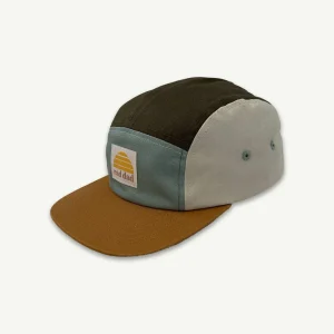 Banabae Rad Dad Spliced 5 Panel Cap - Khaki- Hats, Caps And Beanies