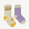 Banabae Rad Kid and Lilac Rib Organic Cotton Sock Pack-Kids Back To Kindy | Socks