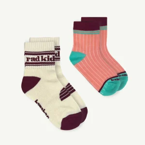 Banabae Rad Kid Berry Crew and Stripe Sock Pack-Kids Back To Kindy | Socks