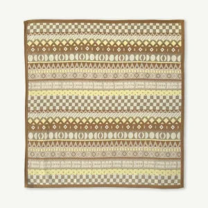 Banabae Rad Kid Fair Isle Organic Cotton Blankie- Blankets And Cushions