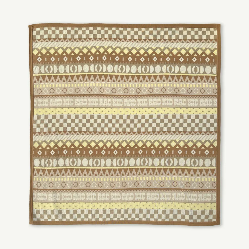 rad_kid_fair_isle_organic_0.webp Banabae Rad Kid Fair Isle Organic Cotton Blankie- Blankets And Cushions