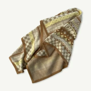 Banabae Rad Kid Fair Isle Organic Cotton Blankie- Blankets And Cushions