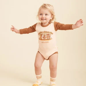 Banabae Rad Kid Nature Club Long Sleeve Onesie- Apparel