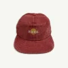 Banabae Rad Kid Pinch Front Cord Cap - Eco Red-Kids Hats, Caps And Beanies