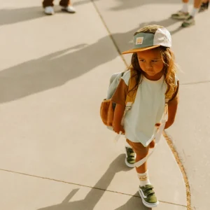 Banabae Rad Kid Spliced 5 Panel Cap - Khaki-Kids Hats, Caps And Beanies | Hats