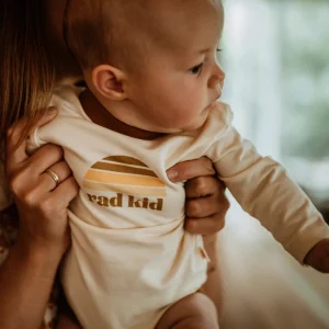 Banabae Rad Kid Stretch Long Sleeve Organic Cotton Onesie- Apparel