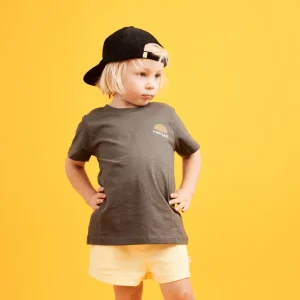 Banabae Rad Kid Tee - Faded Black-Kids Apparel