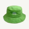 Banabae Rad Kid Terry Bucket Hat - Green Apple-Kids Beach | Back To Kindy
