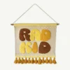 Banabae Rad Kid Tufted Wall Hanging-Kids Rugs And Wall Hangings | Kid's Bedding