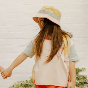 Banabae Rad Kid Twinset and Bucket Hat - Hibiscus-Kids Back To Kindy | Hats, Caps And Beanies
