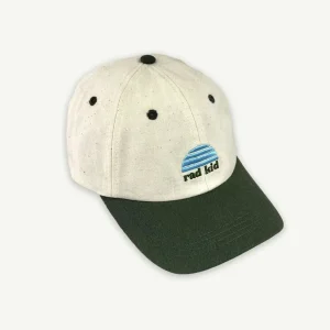 Banabae Rad Kid Two Tone Baseball Cap - Green-Kids Back To Kindy | Hats, Caps And Beanies