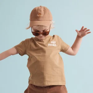 Banabae Rad Kid Washed Baseball Cap - Desert Sand-Kids Back To Kindy | Hats, Caps And Beanies