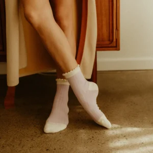 Banabae Rad Mama and Lilac Rib Organic Cotton Sock Pack-Women Socks