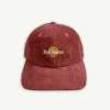 Banabae Rad Mama Baseball Cord Cap - Eco Red-Women Hats, Caps And Beanies