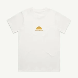Banabae Rad Mama Classic Organic Cotton Longline Tee - Natural-Women Apparel