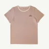 Banabae Rad Mama Mauve Ringer Tee-Women Apparel