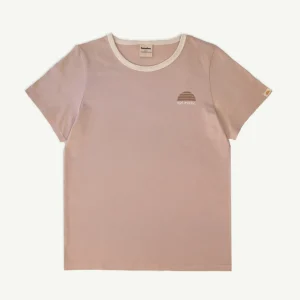 Banabae Rad Mama Mauve Ringer Tee-Women Apparel
