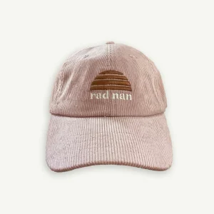 Banabae Rad Nan Cord Cap - Mauve-Women Hats, Caps And Beanies