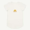 Banabae Rad Nan Scoop Neck Tee - White-Women Apparel