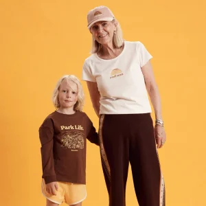 Banabae Rad Nan Scoop Neck Tee - White-Women Apparel