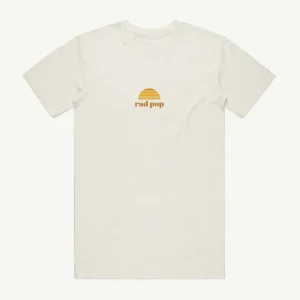 Banabae Rad Pop Organic Cotton Tee - Natural- Apparel