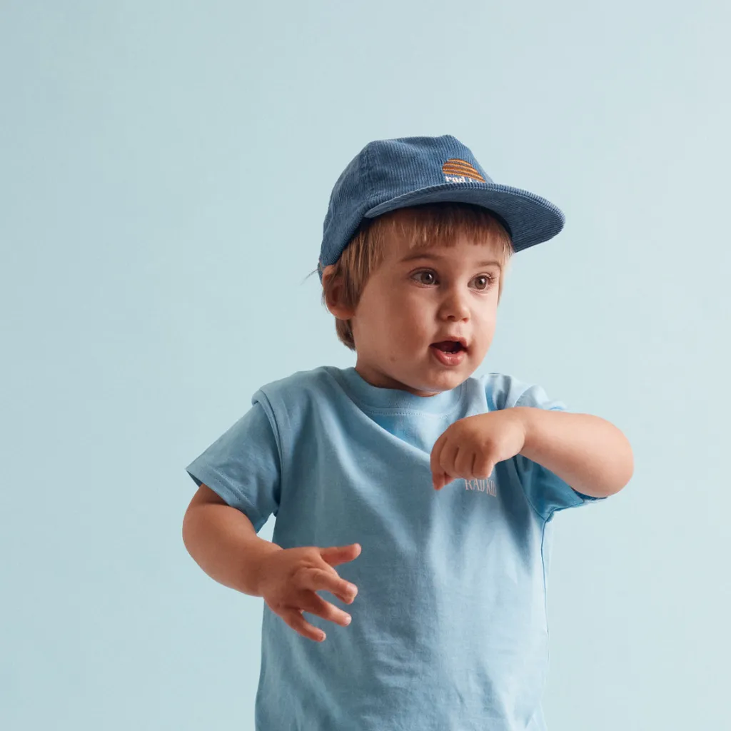rad_pop_rad_dad_and_rad_k_1.webp Banabae Rad Pop, Rad Dad and Rad Kid Cord Caps Bundle - Denim Blue-Kids Hats, Caps And Beanies