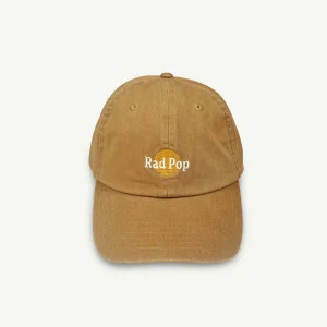 Banabae Rad Pop Washed Baseball Cap - Desert Sand- Hats, Caps And Beanies