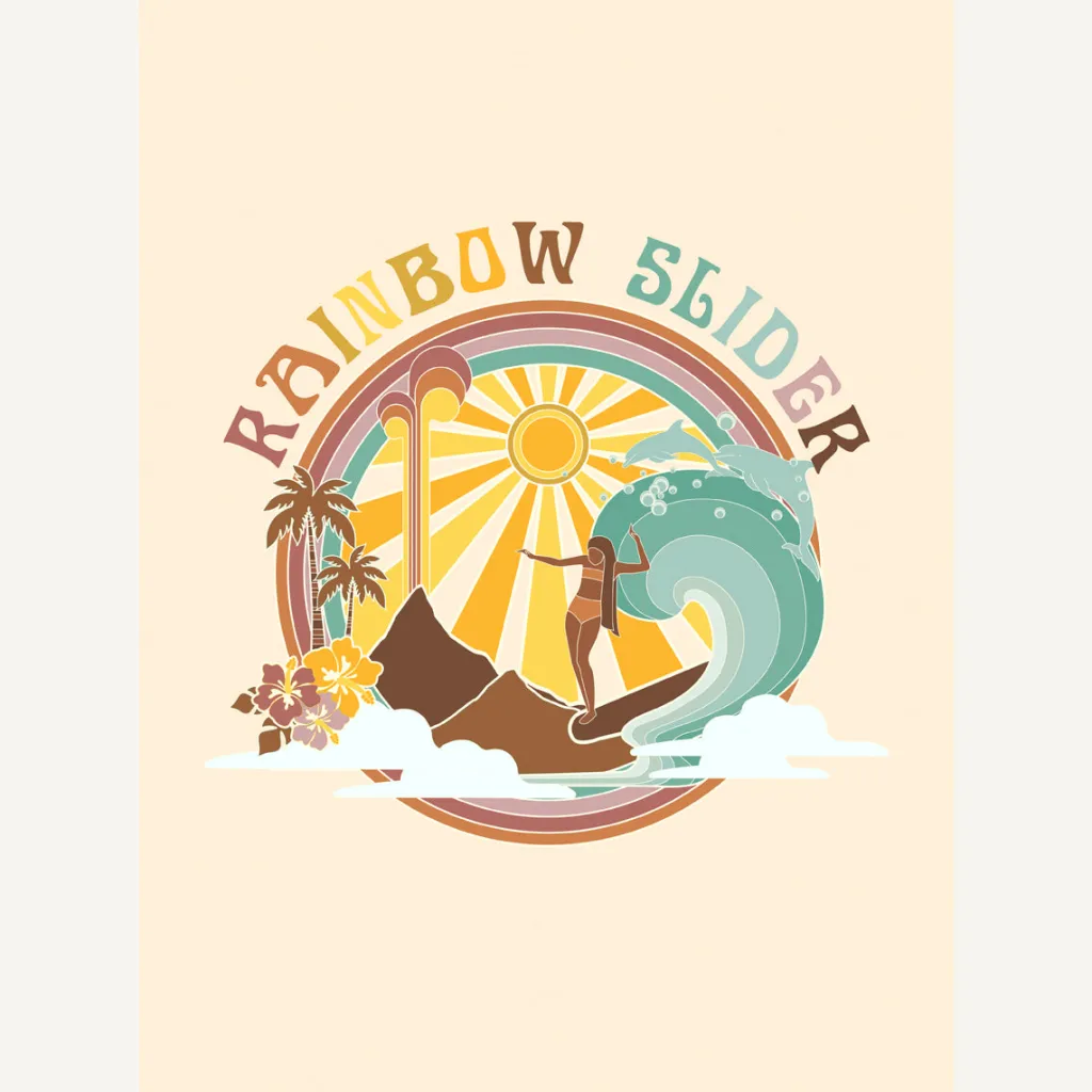 rainbow_slider_digital_ar_0.webp Banabae Rainbow Slider Digital Art Download- Nursery Art | Early Riser