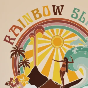 Banabae Rainbow Slider Digital Art Download- Nursery Art | Early Riser