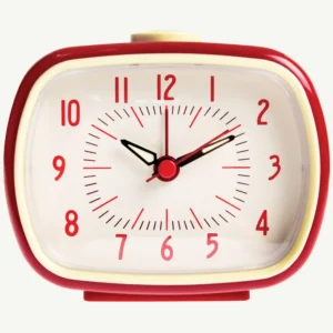 Banabae Retro Alarm Clock - Red-Kids Books, Toys & Games