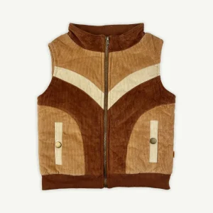 Banabae Retro Spliced Puff Cord Vest-Kids Back To Kindy | Apparel