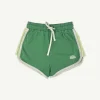 Banabae Retro Sports Shorts - Green-Kids Sibling Tees | Back To Kindy