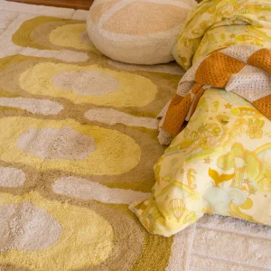 Banabae Retrograde Cotton Tufted Floor Rug-Kids Cushions And Blankets | Adults Bedding