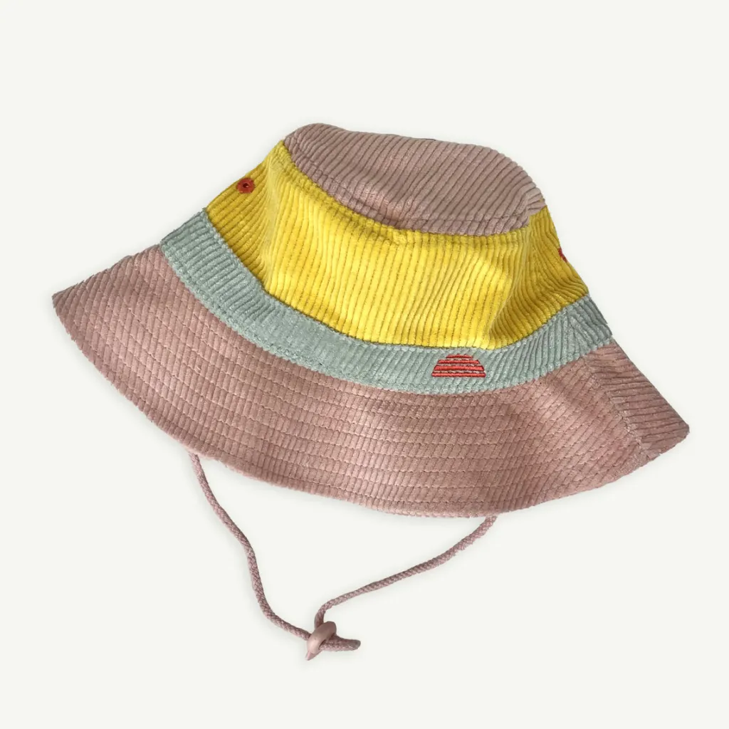 spliced_cord_bucket_hat___2.webp Banabae Spliced Cord Bucket Hat - Candy-Kids Back To Kindy | Hats, Caps And Beanies