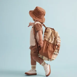 Banabae Spookies Stripe Eco Kids Backpack-Kids Back To Kindy | Bags And Backpacks