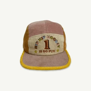 Banabae 1st Birthday Cord Cap - Musk Spliced-Kids The Birthday Collection | Hats, Caps And Beanies