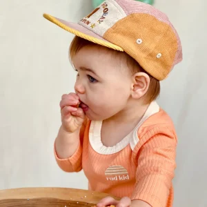 Banabae 1st Birthday Cord Cap - Musk Spliced-Kids The Birthday Collection | Hats, Caps And Beanies