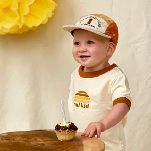 Banabae 1st Birthday Cord Cap - Primary Spliced-Kids The Birthday Collection | Hats, Caps And Beanies