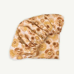 Banabae Stencil Floral Fitted Bassinet Sheet / Changing Pad Cover- Fitted Bassinet Sheets / Change Pad Cover