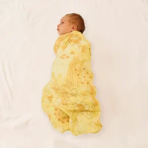 Banabae Summer Bloom Bamboo / Organic Cotton Swaddle- Swaddles