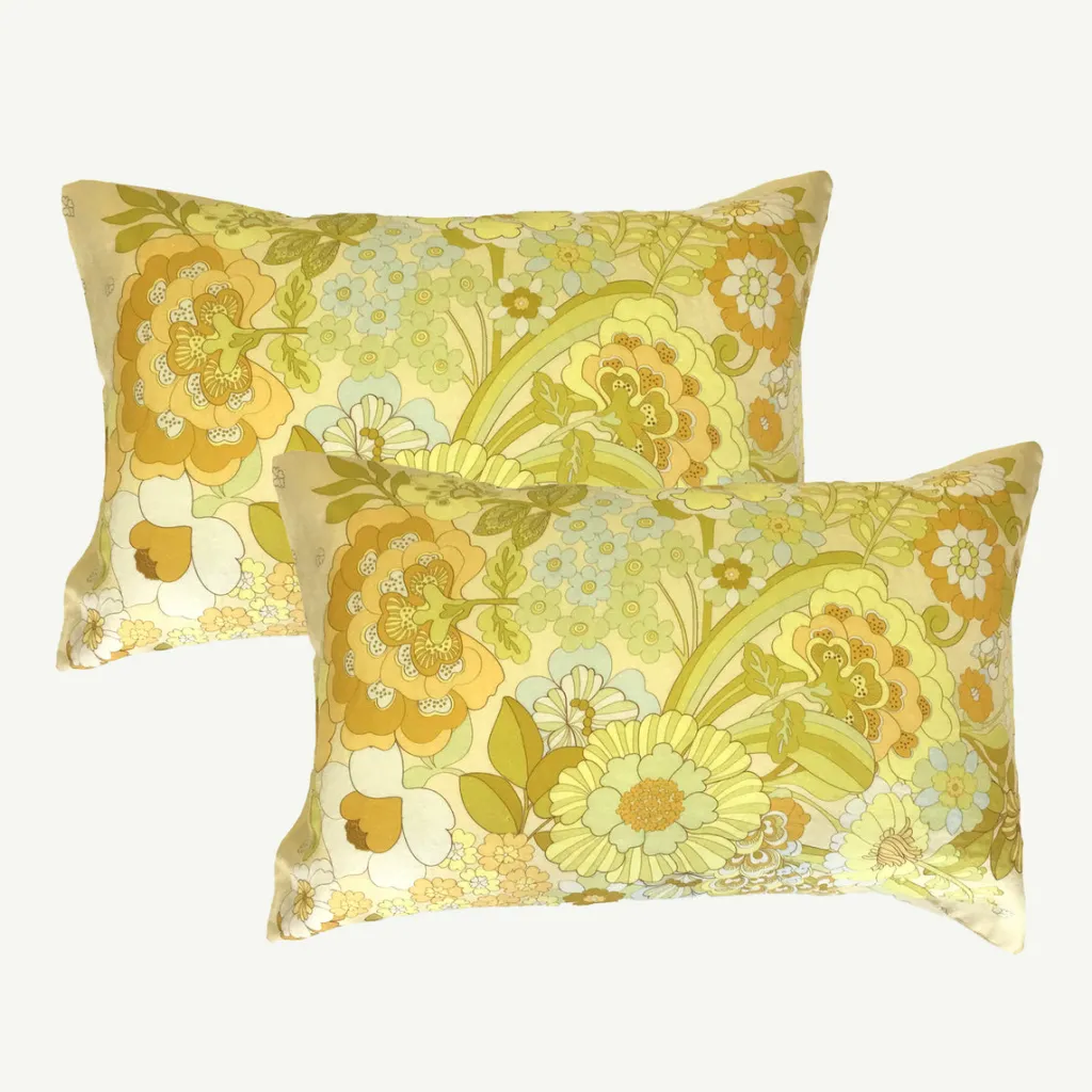summer_bloom_standard_pil_0.webp Banabae Summer Bloom Standard Pillowcase SET-Kids Kid's Bedding | Kid's Bedding