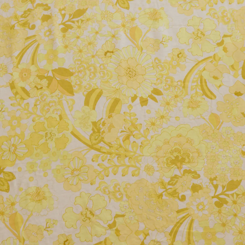 sundaze_floral_flax_linen_2.webp Banabae Sundaze Floral Flax Linen Fitted Sheet-Kids Kid's Bedding | Kid's Bedding