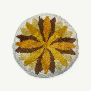 Banabae Sunflower Tufted Cushion-Kids Cushions And Blankets | Kid's Bedding