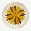 Banabae Sunflower Tufted Round Rug-Kids Rugs And Wall Hangings | Kid's Bedding